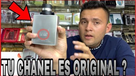 perfume chanel original como saber